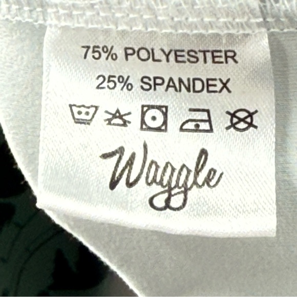 Waggle Performance Wear 1/4 Zip Golf Pullover Trout Fly Fishing Print Size Large - Picture 8 of 8